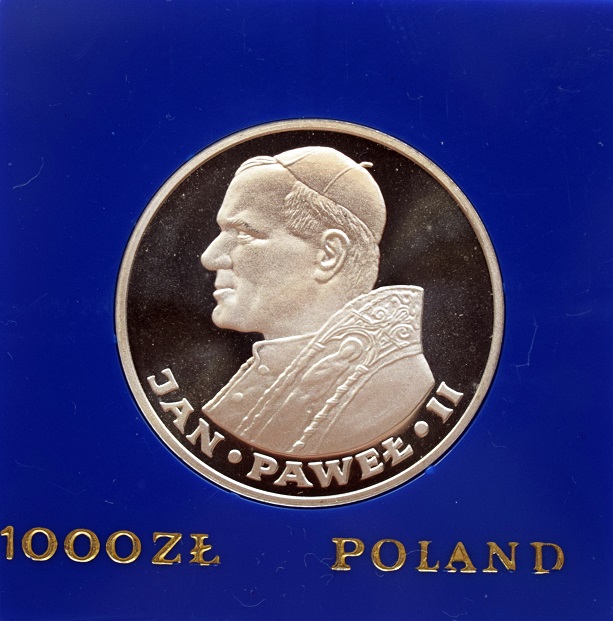 1000 ZŁ JAN PAWEŁ II 1983 LUSTRZANKA - MENNICZA !