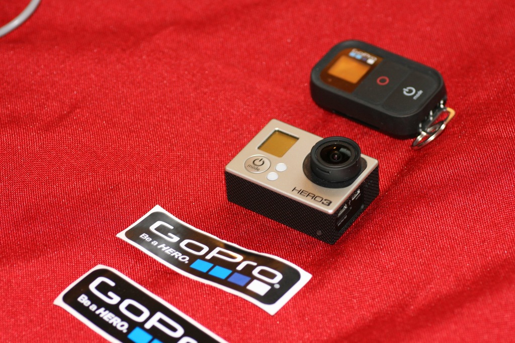 Kamera sportowa GoPro Hero 3 Black + masa dodatków