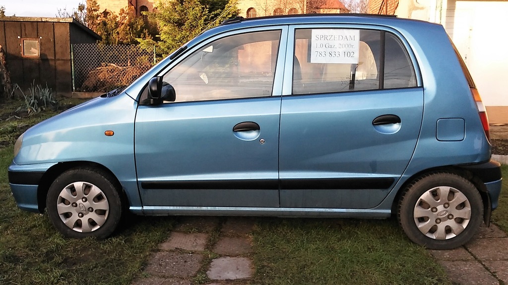 Hyundai Atos Prime 1.0Gaz,00r,Hak,el.szyby i dach.