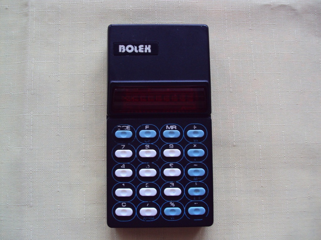 UNIKATOWY Kalkulator ELWRO  BOLEK 1977r.SPRAWNY.