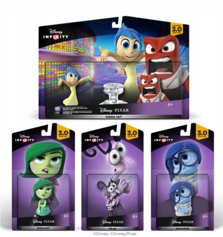 Disney infinity INSIDE out w głowie się nie mieści