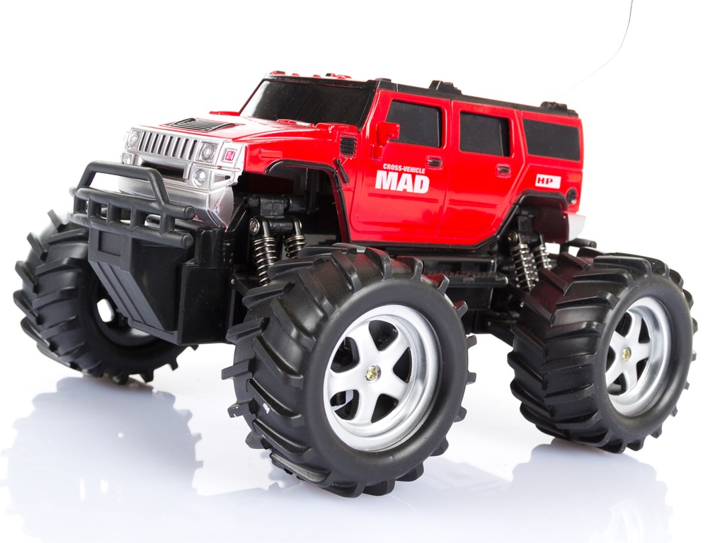 MONSTER TRUCK MAD JEEP AUTO NA PILOTA RC MAX