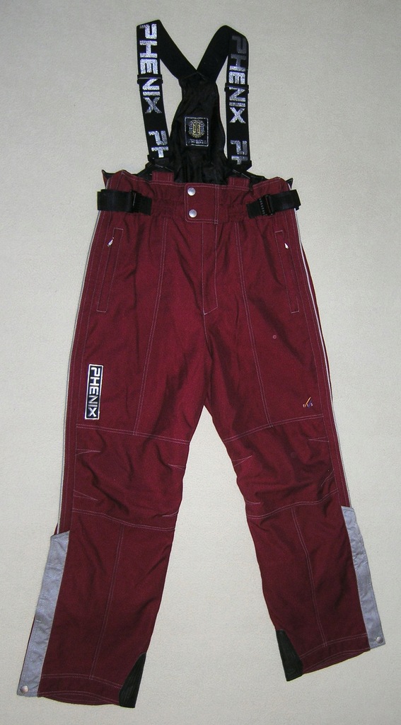 PHENIX FIS super spodnie narciarskie 54 XL duże!