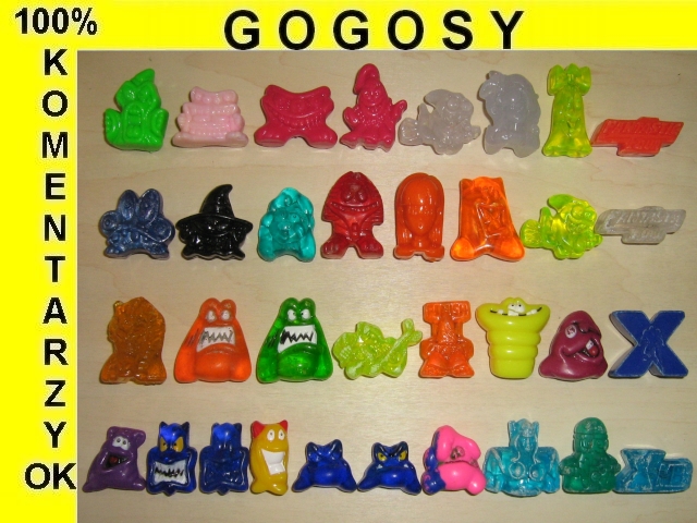 34 szt. do wyb. GOGOSY GOGOS MAGIC BOX INT DRACCO
