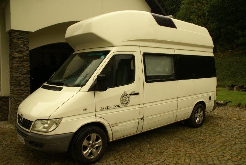 Kamper Mercedes Sprinter 312D Westfalia James Cook