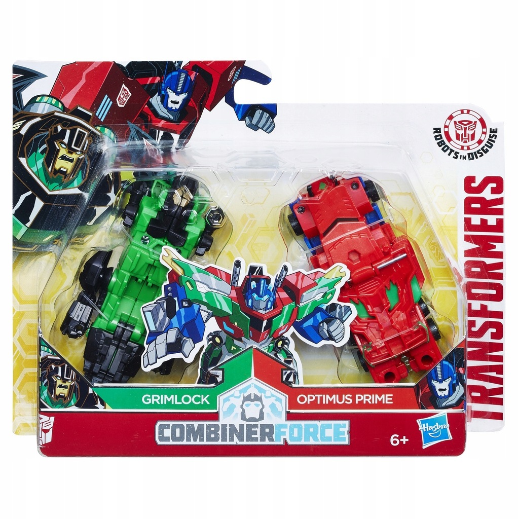 TRANSFORMERS OPTIMUS PRIME GRIMLOCK CRASH COMBINER