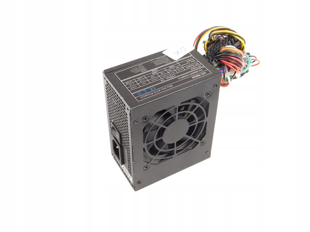 Zasilacz MS-TECH 400W Micro ATX Power