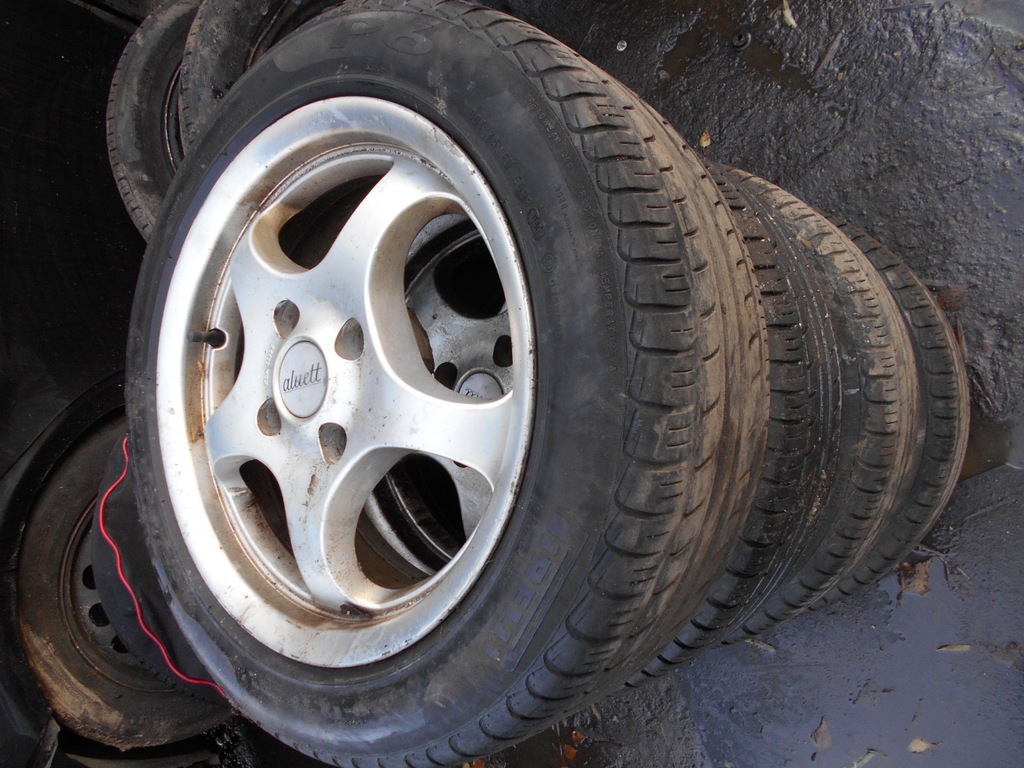 AUDI 80 90 B3 B4 ALUFELGI 15 Z OPONAMI 4X108 KOŁA