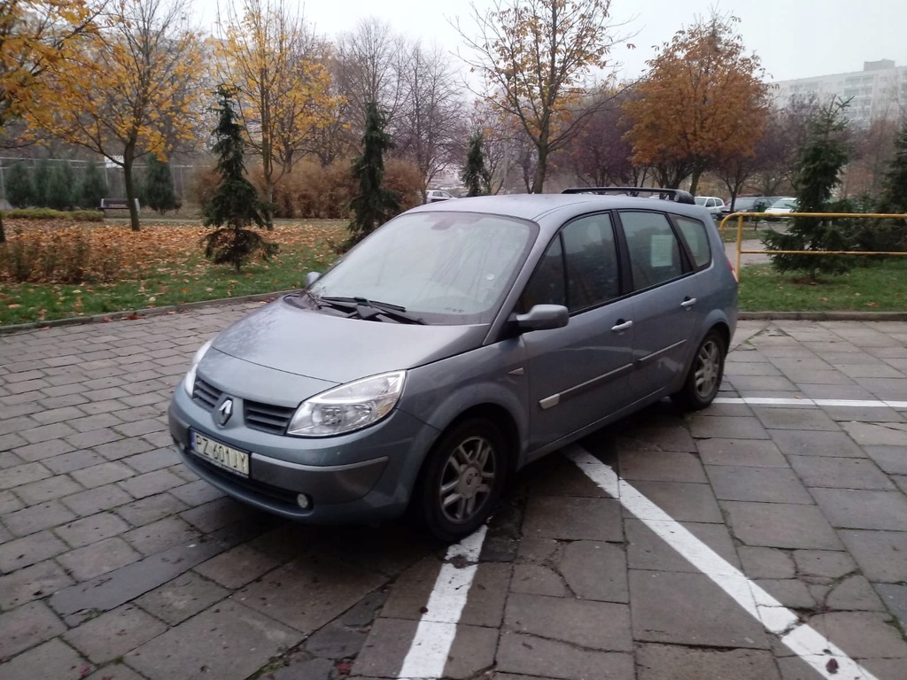 Renault Grand Scenic II 2006r. 2,0l benzyna + LPG