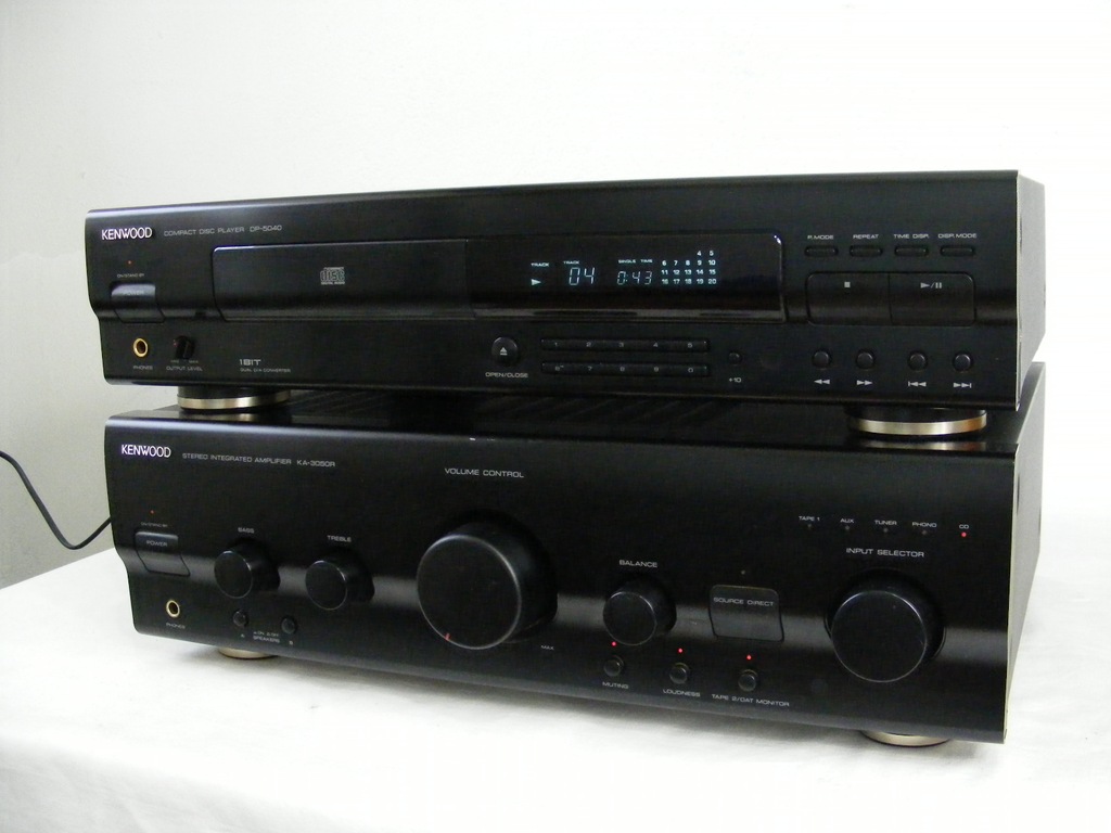 Wzmacniacz KENWOOD KA-3050R plus DP-5040