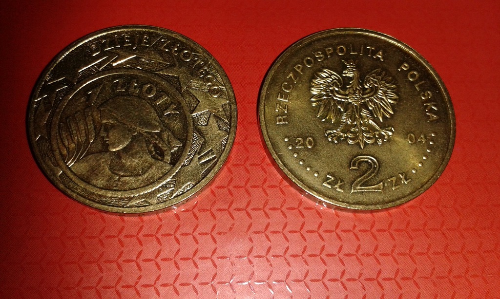 Moneta 2 zł 2004r Dzieje złotego