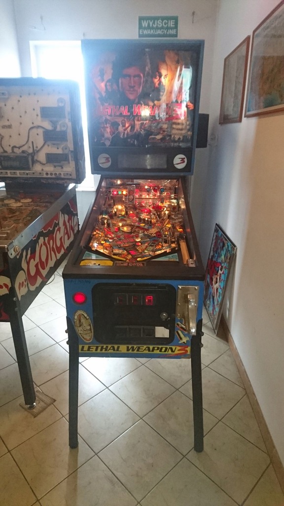 fliper/flipper/pinball LETHAL WEAPON 3