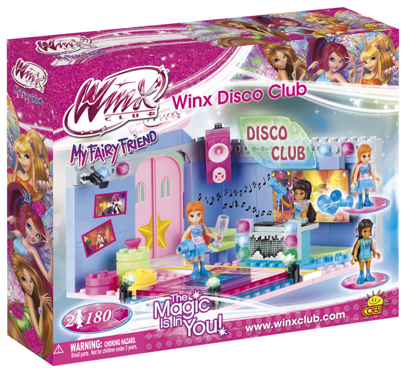 KLOCKI WINX DISCO CLUB  DYSKOTEKA 180 klocków COBI
