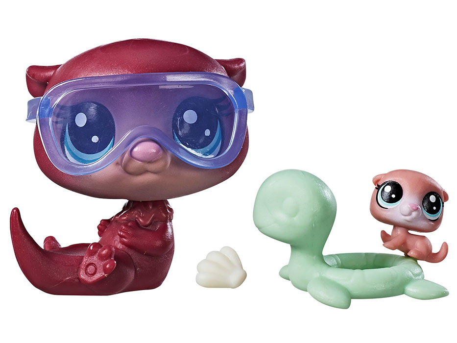 LITTLEST PET SHOP Trixie i Timber Otterbrook C1166