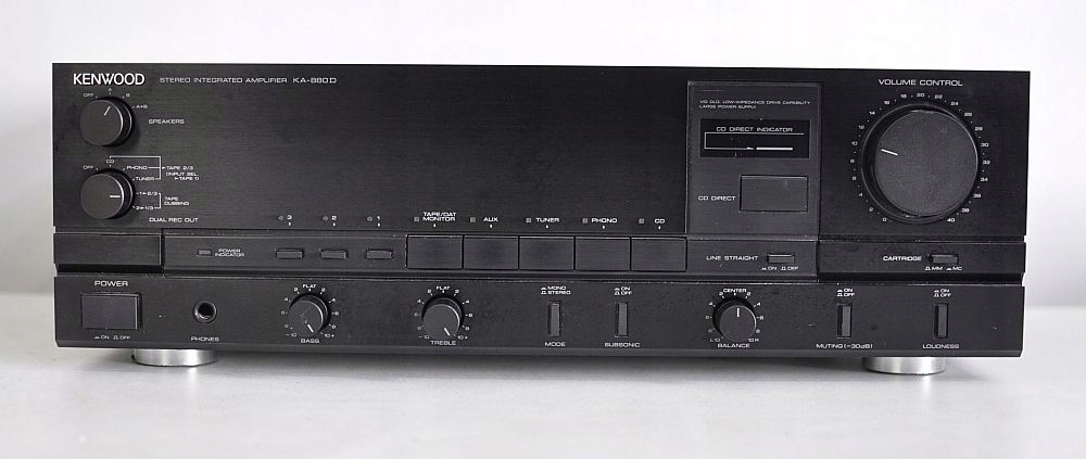 Kenwood KA-880D świetny model -mocny 2x120W KLASYK