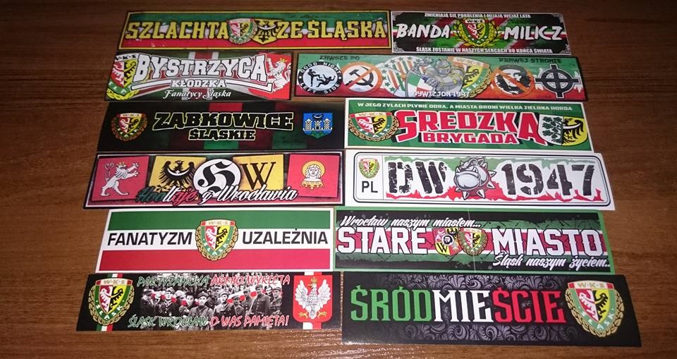 Vlepki Vlepy Wlepki Slask Wroclaw Lechia Motor 7194280100 Oficjalne Archiwum Allegro
