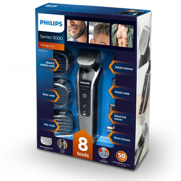 TRYMER DO BRODY CIAŁA I WŁOSÓW 8w1- PHILIPS QG3362