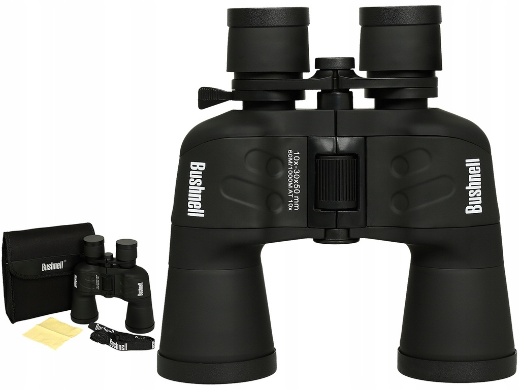 BUSHNELL Lornetka Falcon Vari ZOOM 10-30x50 ZESTAW
