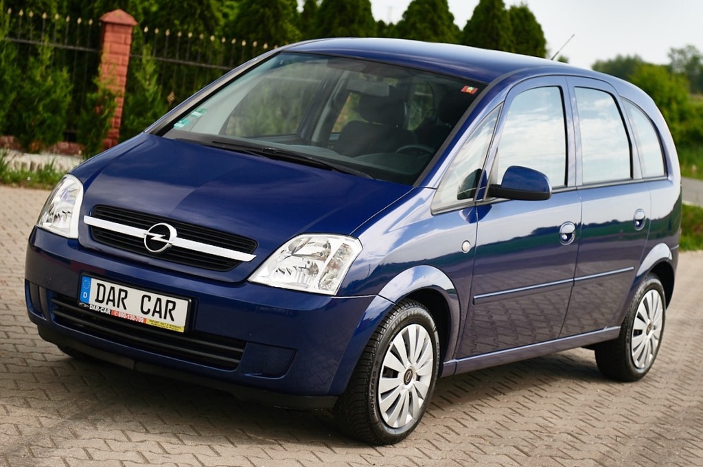 OPEL MERIVA 1.6 101KM KLIMA --HANDEL DAR-CAR PŁOCK