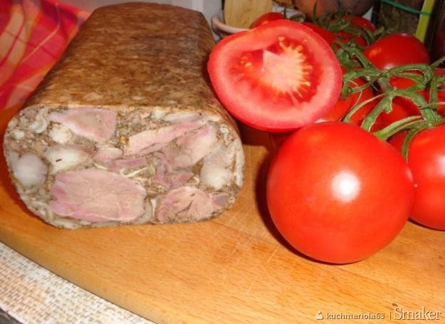 Salceson z golonki i ozorków wiesjki około 500g