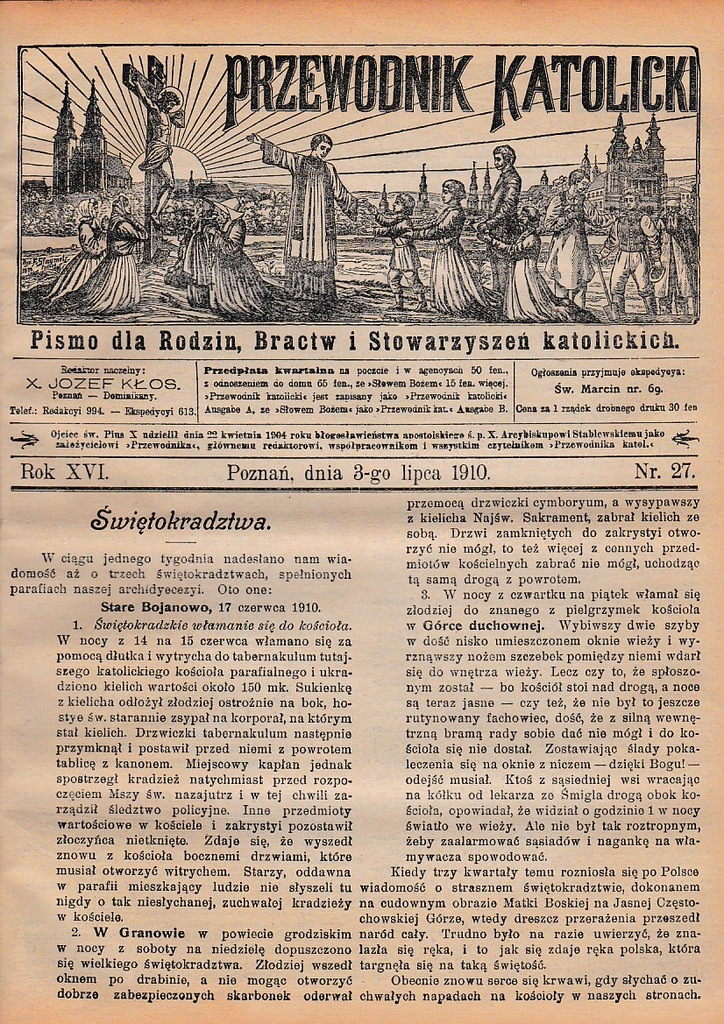 P.K. 1910 27 Stare Bojanowo Granowo Górka Duchowna