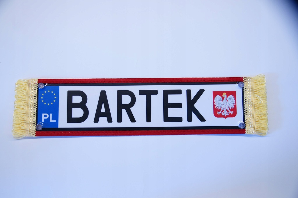 PROPORCZYK tablica imienna BARTEK TIR BUS