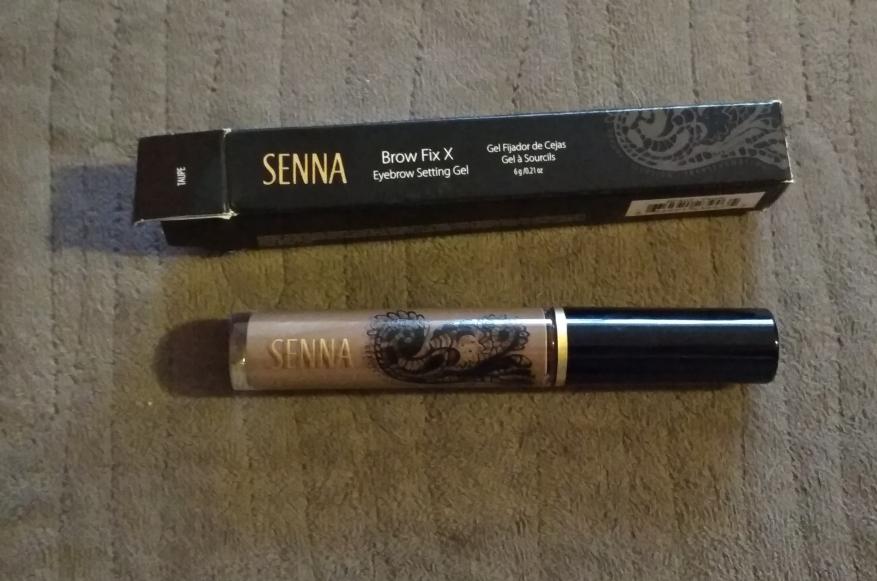 Senna żel do brwi brow fix x pogrubiający taupe