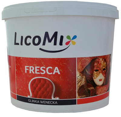 FRESCA Glinka Wenecka 5kg - BARWIONA ok. 50 M2