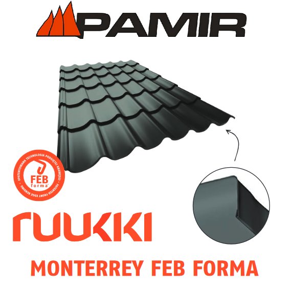 Blachodachówka Ruukki Monterrey FEB Forma JAKOŚĆ!!