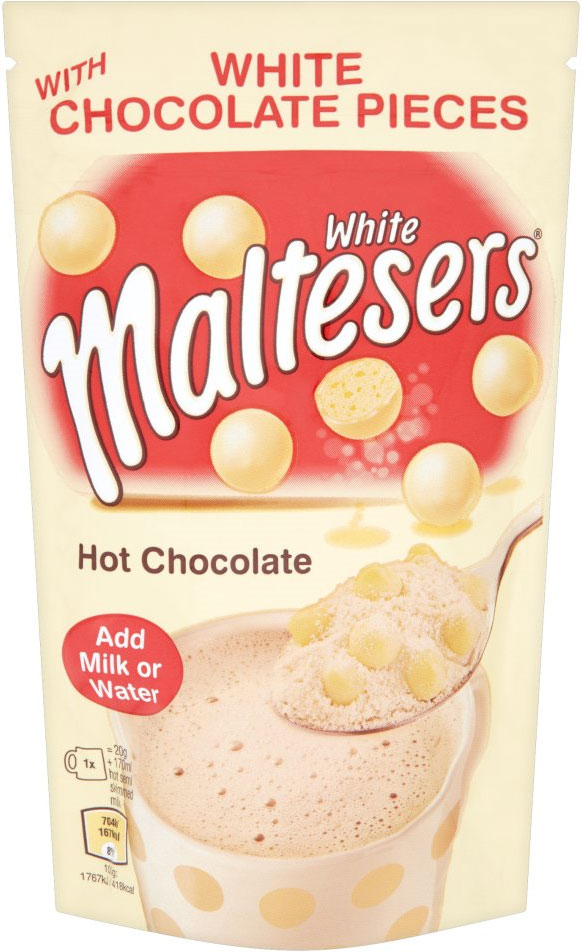 Maltesers - Biała Czekolada Pitna - 140g
