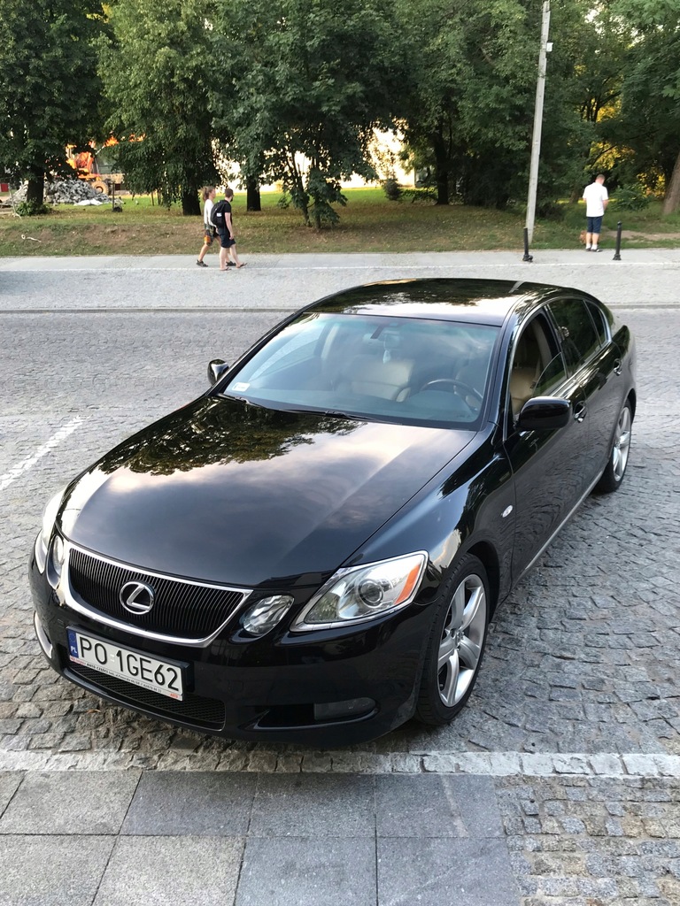 LEXUS GS FULL WYPOSAŻENIE - CZARNA PIĘKNOŚĆ