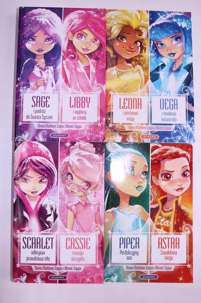 Star Darlings 4 książki PIPER ASTRA LEONA UEGA