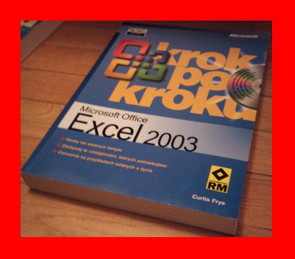 KURS EXCEL Z CD PORADNIK MICROSOFT OFFICE KROK PO