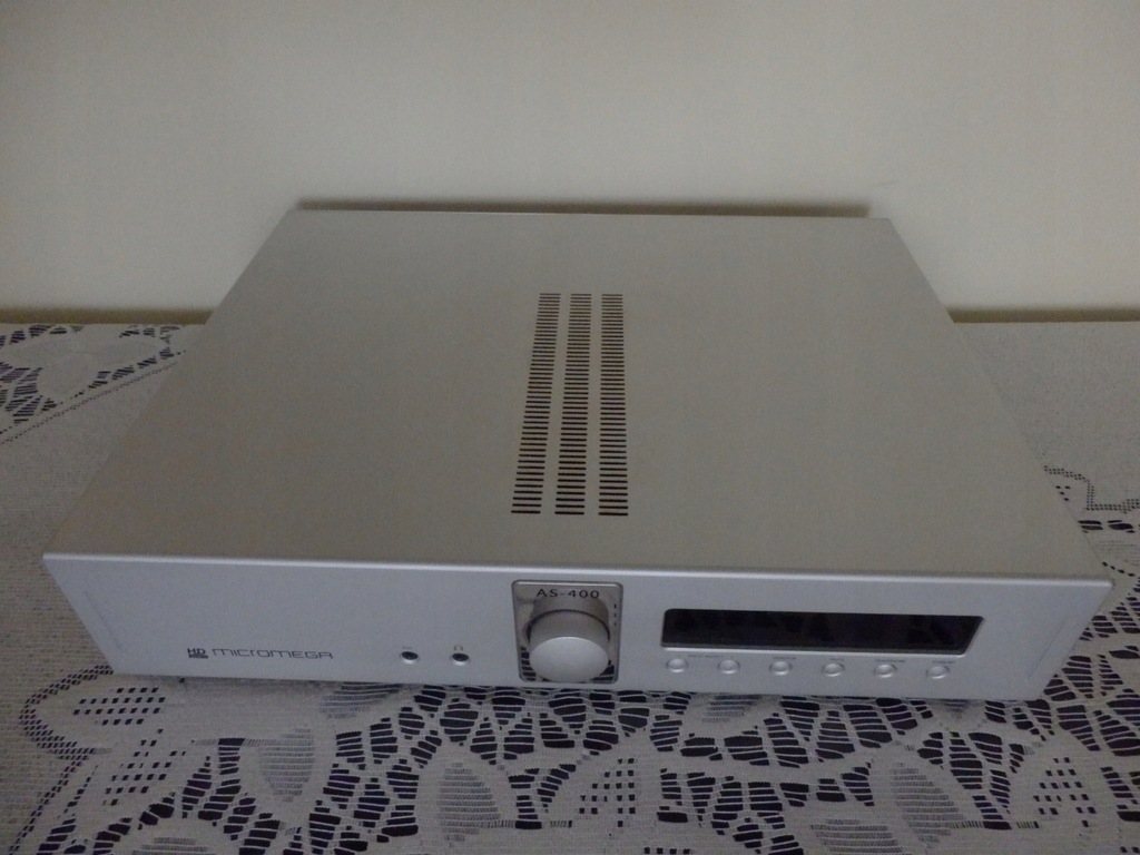 Micromega AS-400 (IA-400 + moduł AirStream WM-10)