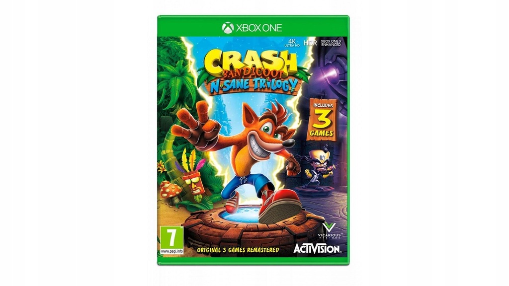 Gra Crash Bandicoot N. Sane Trilogy (XBOX One)