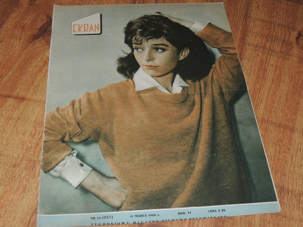 EKRAN 10/1962 K Stypułkowska, B Bilewski, T Curtis