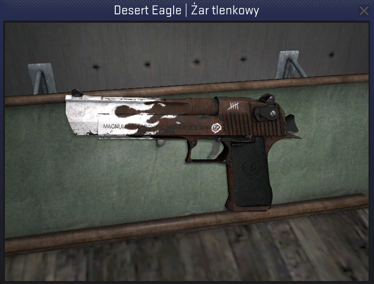 DESERT EAGLE ŻAR TLENKOWY OXIDE BLAZE CS GO skin