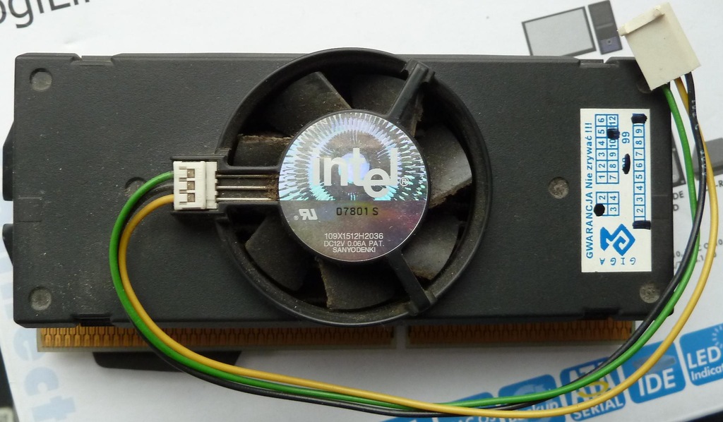 Procesor intel Celeron 300/66 MHz slot1- Gwarancja
