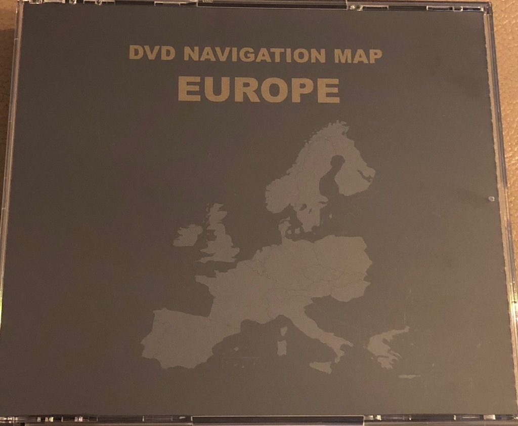 DVD NAVIGATION MAP EUROPE WEST CENTRA TOYOTA LEXUS 7143169451