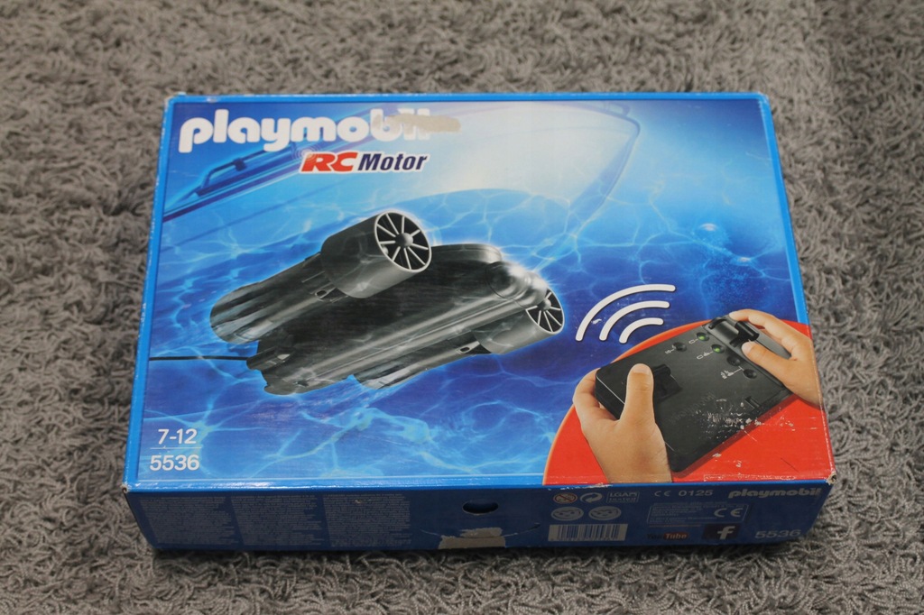 PLAYMOBIL 5536 SILNIK PODWODNY Z PILOTEM RC 2,4 GH 7604944673