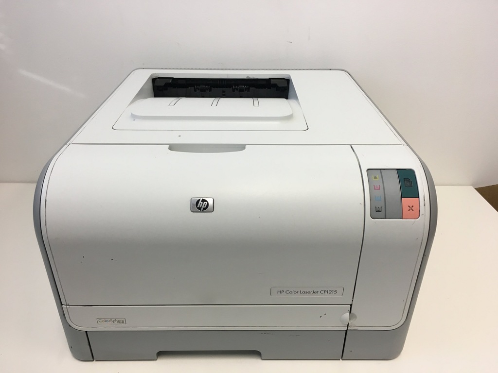 DRUKARKA HP Color LaserJet CP1215 + TONERY FV23% - 7140881154 ...