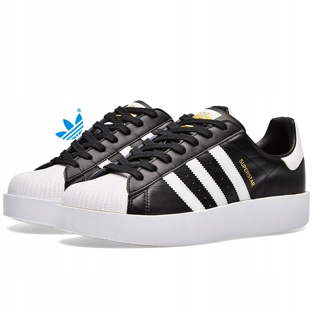 Adidas superstar bold czarne sale