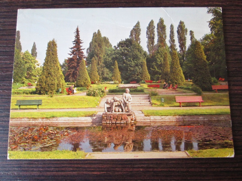 POCZTÓWKA BIAŁYSTOK PLANTY PARK PRZYJANI PRACZKI 