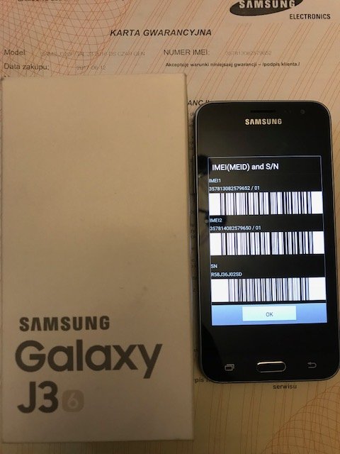 SAMSUNG GALAXY J3 2016 ORANGE DUAL SIM JAK NOWY