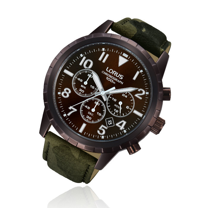 ZEGAREK LORUS RT339FX9 CHRONOGRAF KURIER gratis