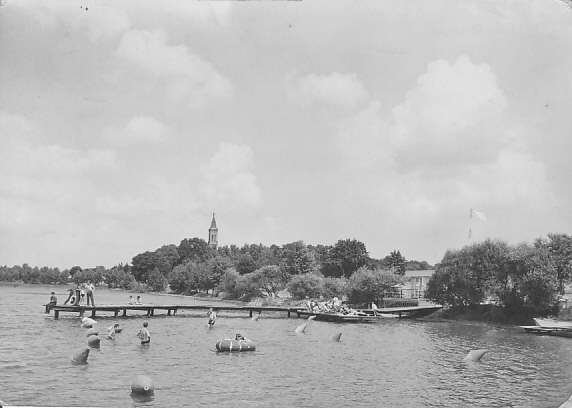 JEZIORO KIKOLSKIE- KIKÓŁ lata 70-te