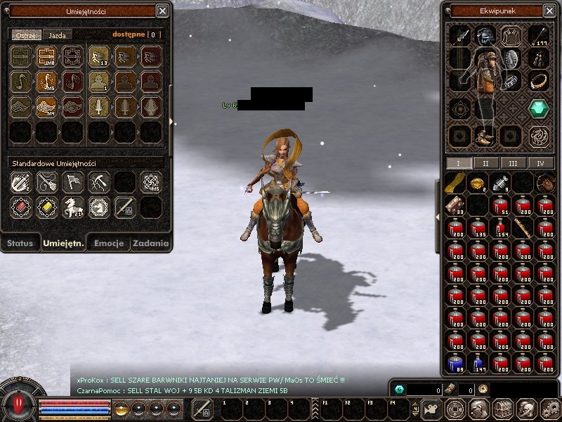 Konta Metin 2 Tasmania Ninja 67lvl i Buff 46 lvl
