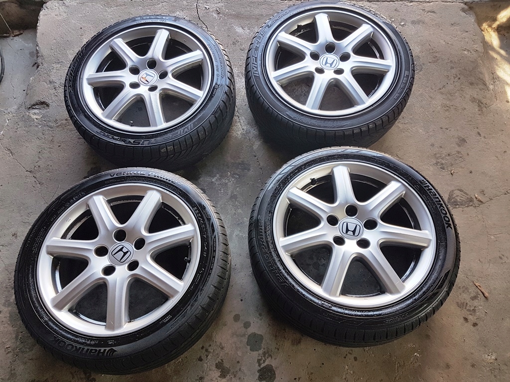 Oryginalne felgi Honda Civic Ufo + Opony 225/45/17