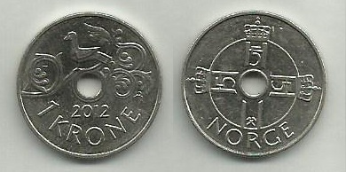 Norwegia 1 korona norweska