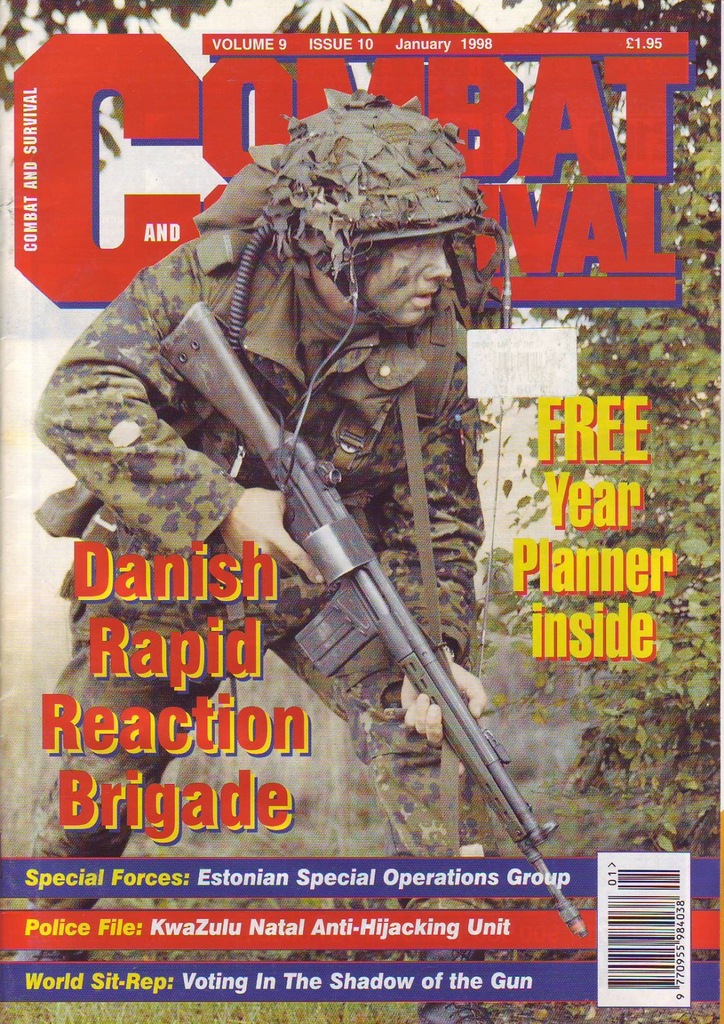 COMBAT AND SURVIVAL, vol 9, issue 10, Jan. 1998